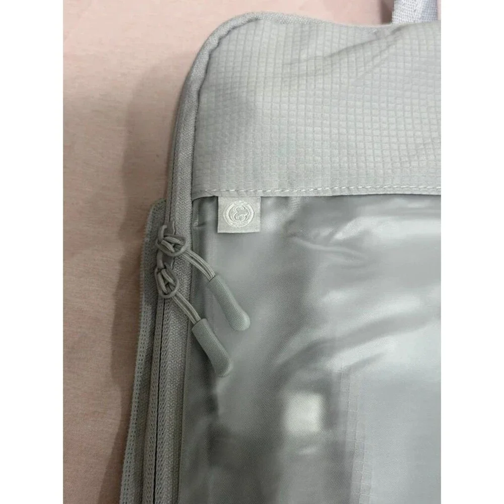 Joan & David Packing Cubes Set Storm Blue Compression Travel Organizer 4pc